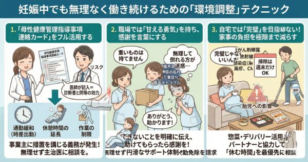 妊娠中の看護師の対策